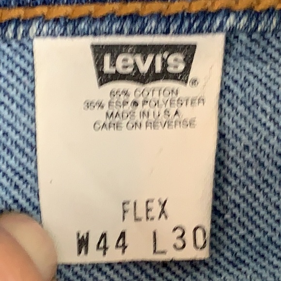 Levis "540" Flex straight leg blue jeans size 44 - Picture 11 of 11